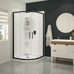 DAISY NEO-RND SHOWER KIT 38X38X 74 5/8