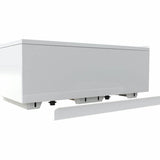 ModulR 6032 (With Armrests) Acrylic Wall Mounted Left-Hand Drain Bathtub in White