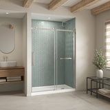 B3X 6032 Acrylic Alcove Shower Base with Right-Hand Drain in White