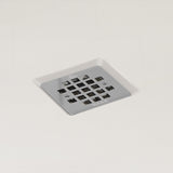 B3X 6036 Acrylic Alcove Shower Base with Center Drain in White