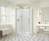 Odyssey SC 48" x 32" x 78" 8mm Sliding Shower Door for Corner Installation with Clear glass in Chrome