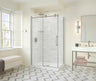 Odyssey SC 48" x 32" x 78" 8mm Sliding Shower Door for Corner Installation with Clear glass in Chrome