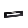 Linear overflow metal trim