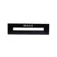 Linear overflow metal trim