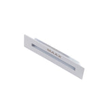 Linear overflow metal trim