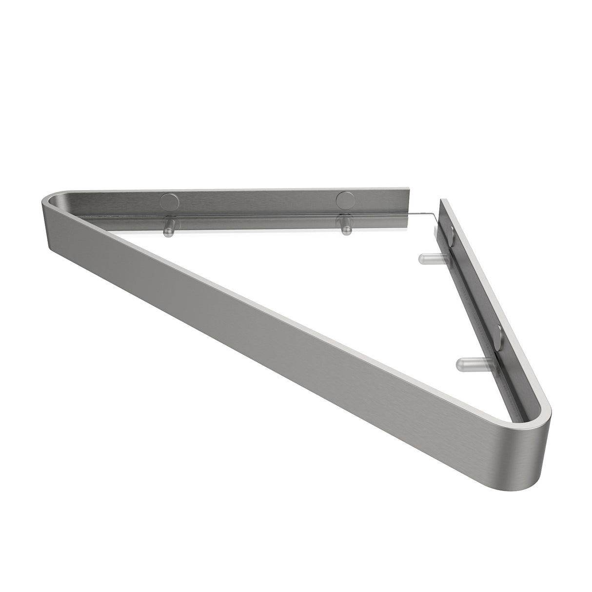 Manhattan Corner Shelf with Glass
