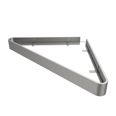 Manhattan Corner Shelf with Glass
