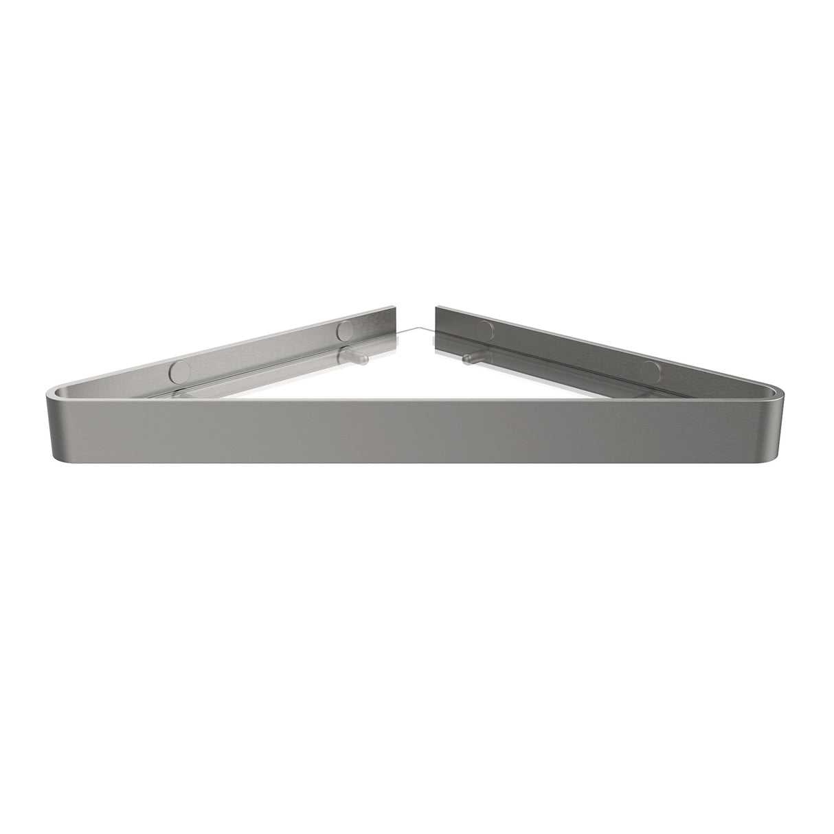 Manhattan Corner Shelf with Glass