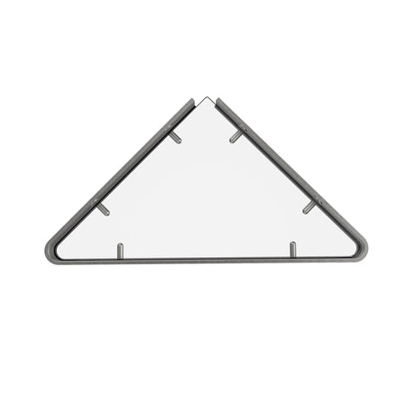 Manhattan Corner Shelf with Glass