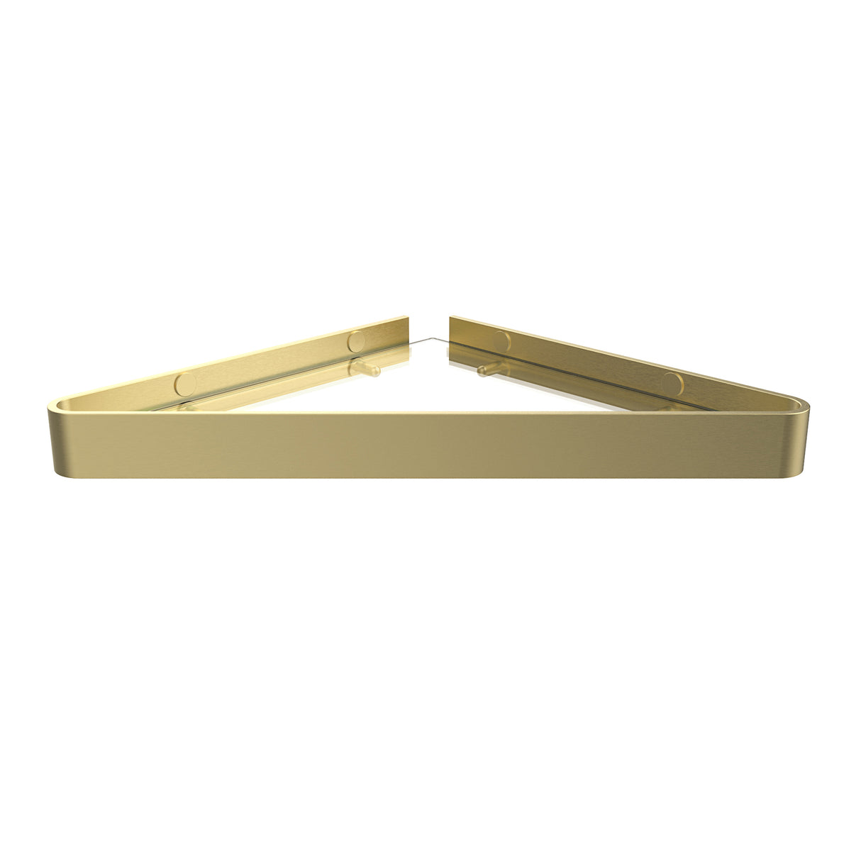 Manhattan Corner Shelf with Glass