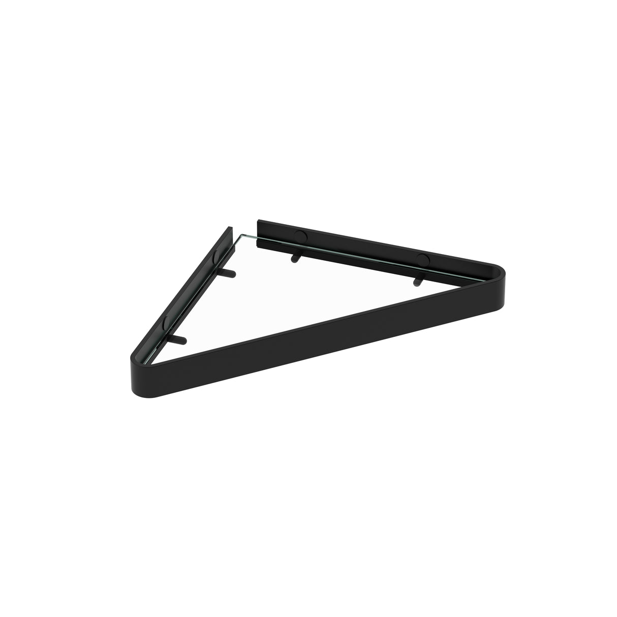Manhattan Corner Shelf with Glass