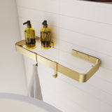 Manhattan Rectangular Shelf with Glass
