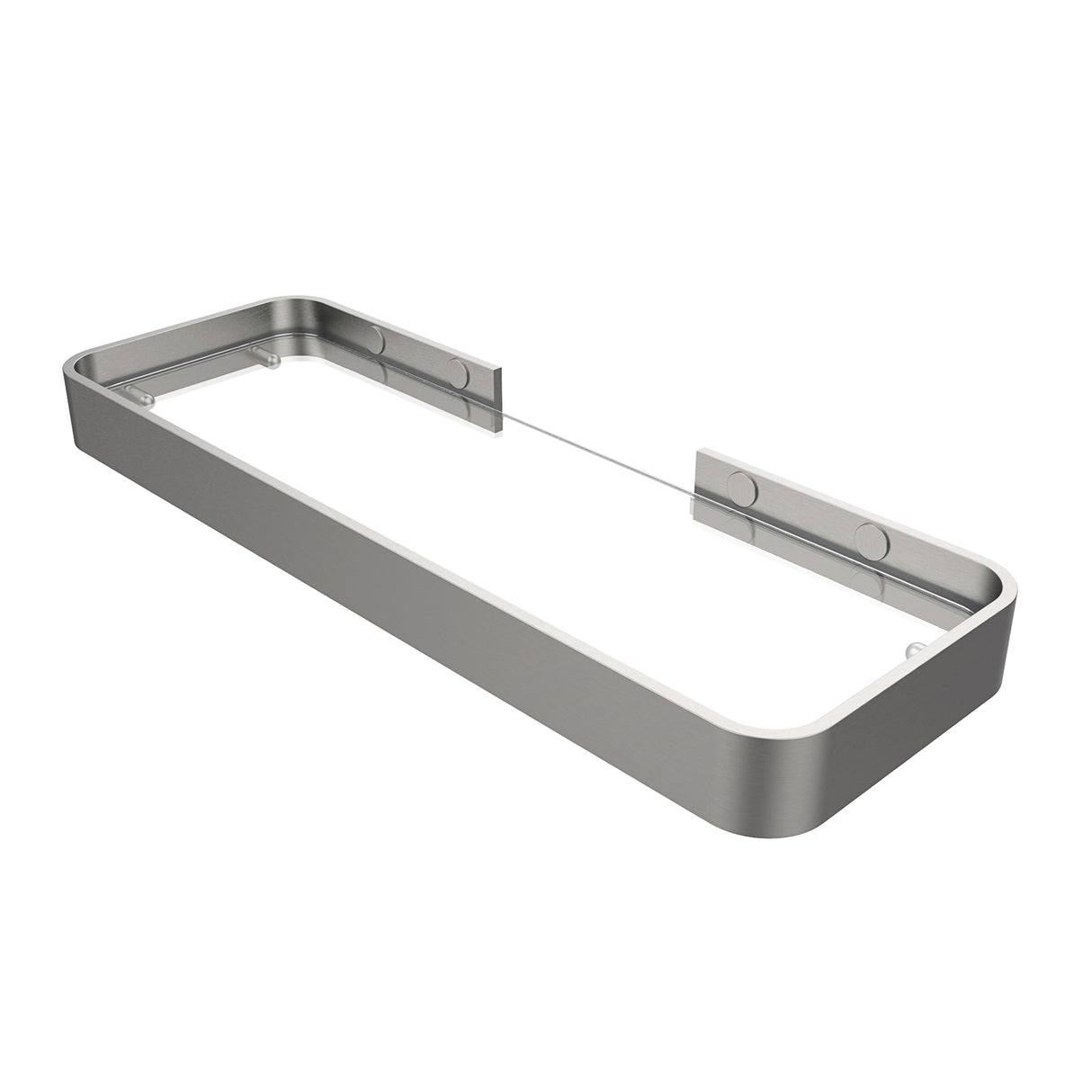 Manhattan Rectangular Shelf with Glass