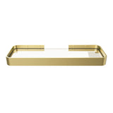 Manhattan Rectangular Shelf with Glass