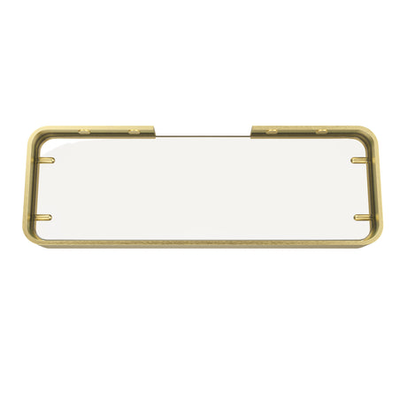 Manhattan Rectangular Shelf with Glass