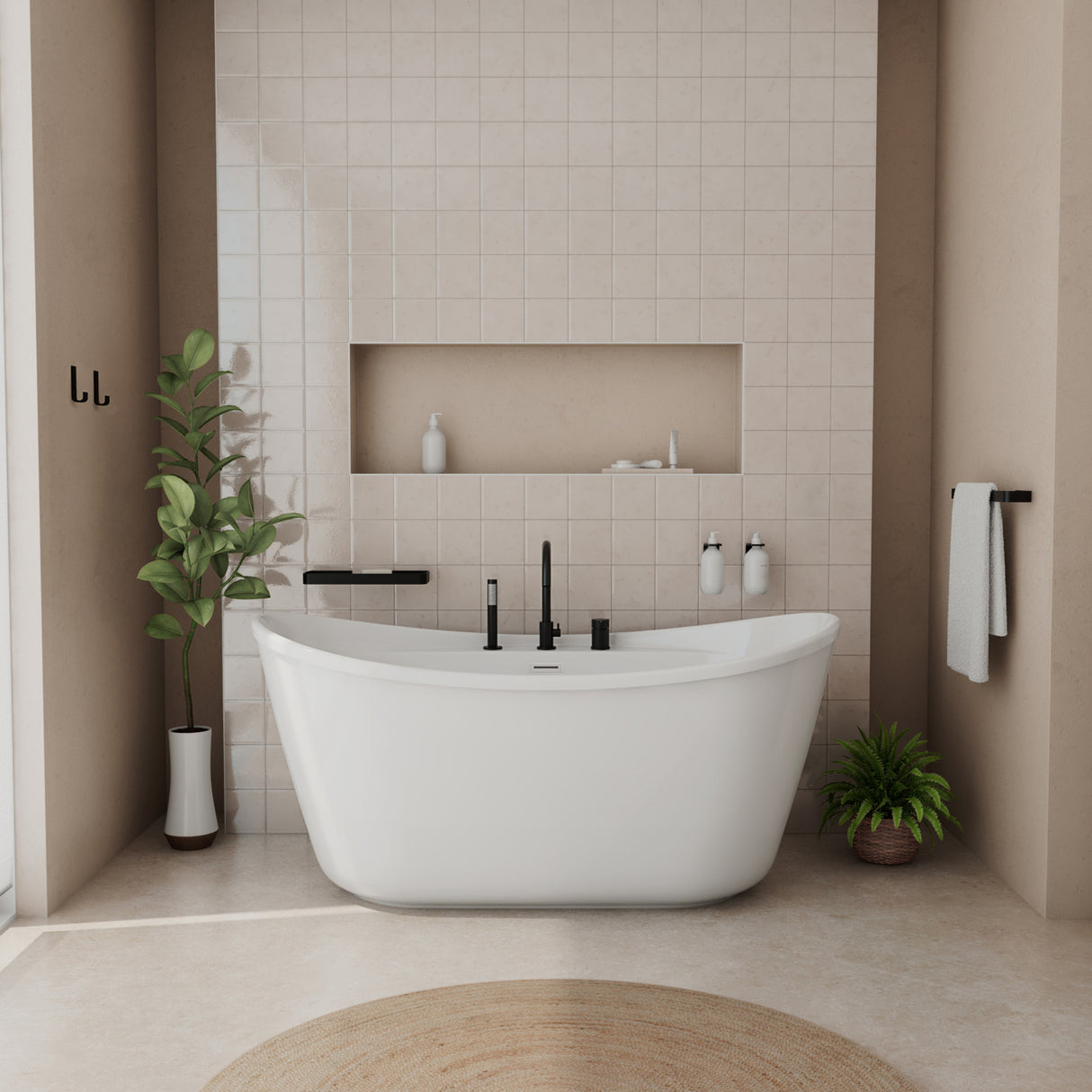 Keros Deckmounted Tub Faucet