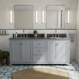 Vanuria 72 in. Vanity