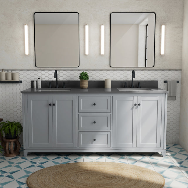 Vanuria 72 in. Vanity