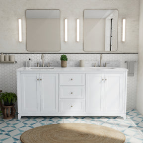 Vanuria 72 in. Vanity