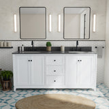 Vanuria 72 in. Vanity