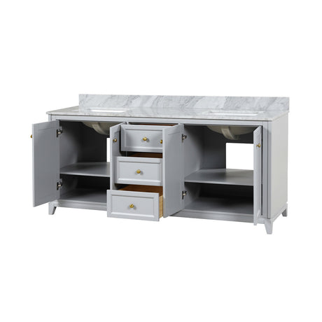 Vanuria 72 in. Vanity