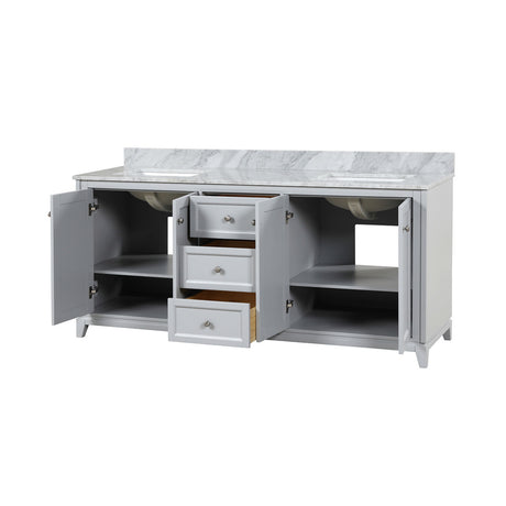 Vanuria 72 in. Vanity