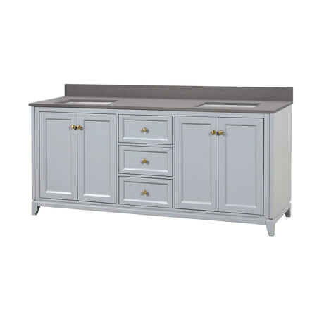 Vanuria 72 in. Vanity