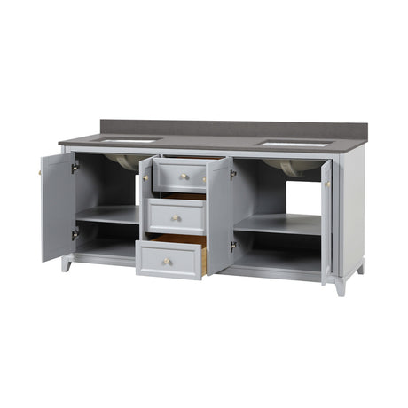Vanuria 72 in. Vanity