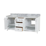 Vanuria 72 in. Vanity