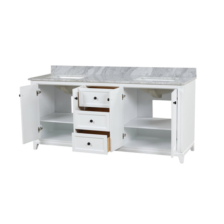 Vanuria 72 in. Vanity