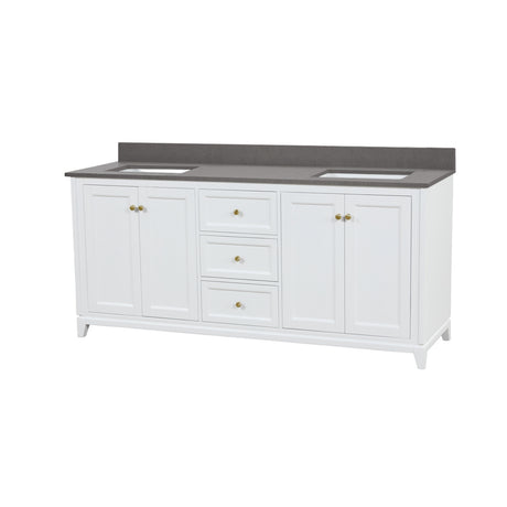Vanuria 72 in. Vanity
