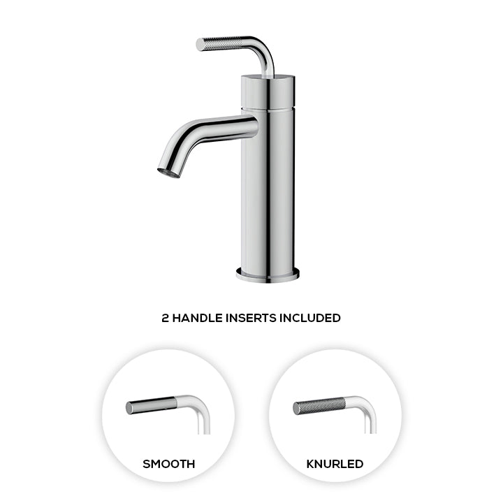 Single-hole lavatory faucet