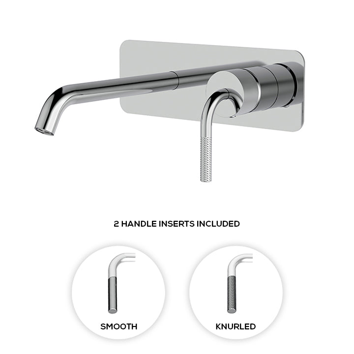 Wallmount lavatory faucet