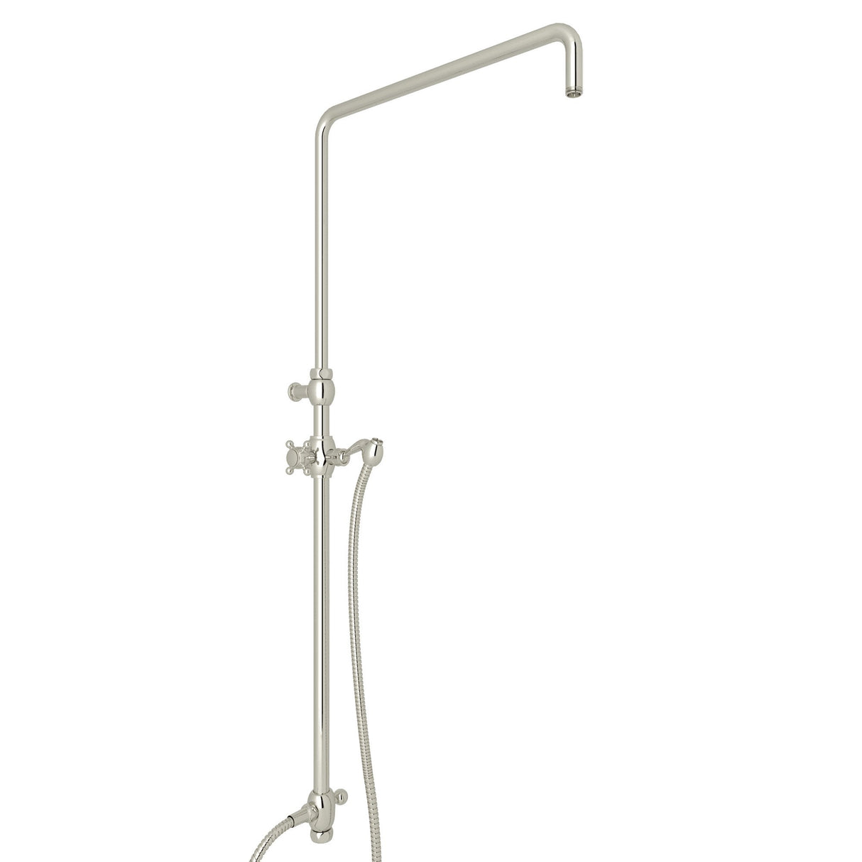 Riser With Diverter, Hose And Sliding Handshower Holder 1560pn