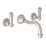 Georgian Era Wall Mount Lavatory Faucet Trim