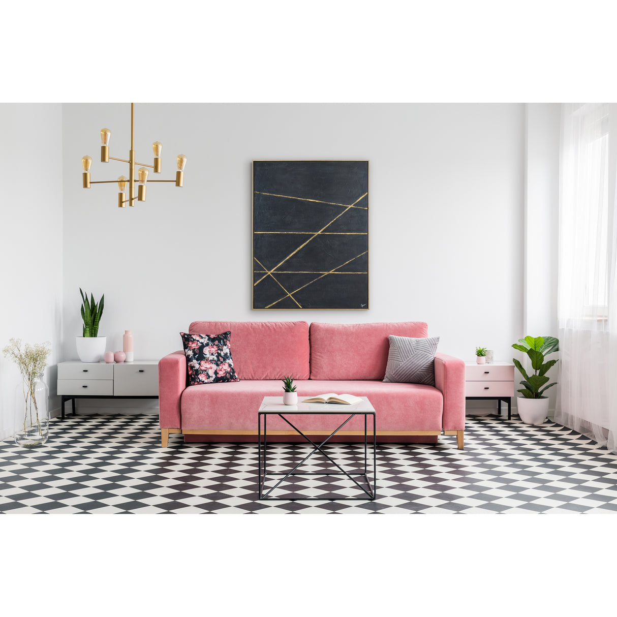 WEBBER 48" W x 36" H x 2.2" D