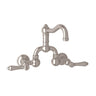 Acqui? Wall Mount Bridge Lavatory Faucet With Column Spout A1418lm-2