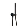 Round handshower set with reinforced PVC hose