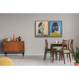 CHATERIS 36" W x 48" H x 2.2" D