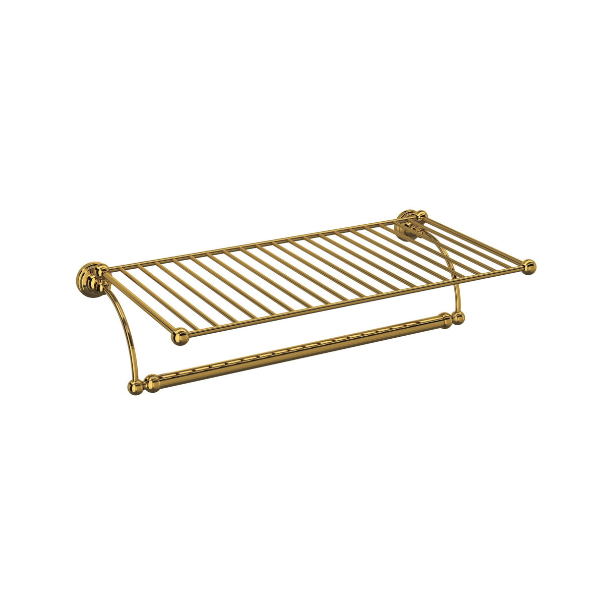 Edwardian Wall-mount Towel Shelf
