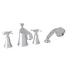 Deco 4-Hole Deck-mount Tub Filler
