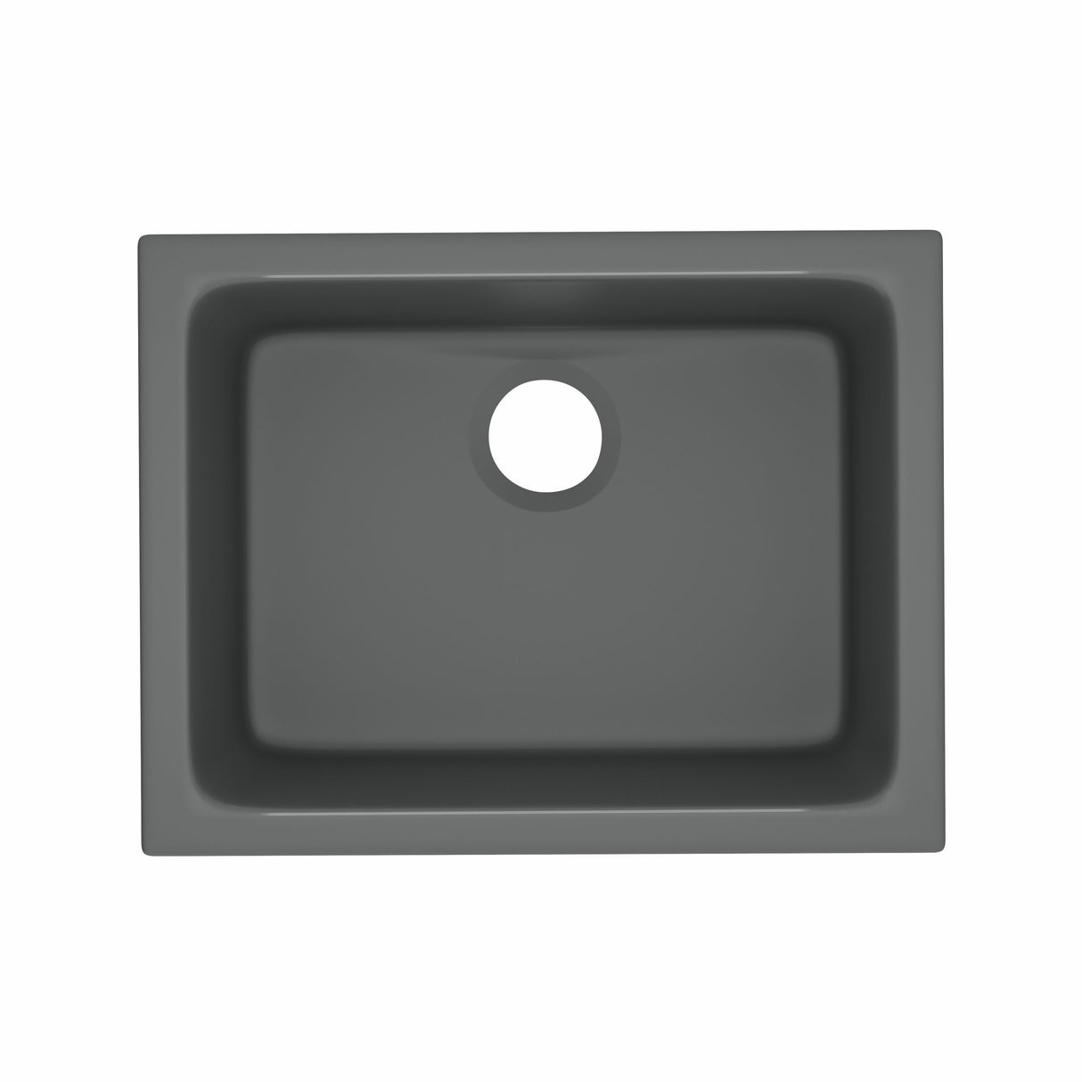 Allia™ 24" Fireclay Single Bowl Undermount Kitchen Or Laundry Sink