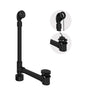 Freestanding Victoria + Albert Bathtub Drain For Above-Floor Installation Box - Black