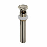 Push Drain With Overflow 0127dof