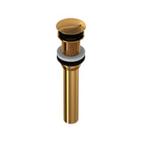 Push Drain Without Overflow 5445