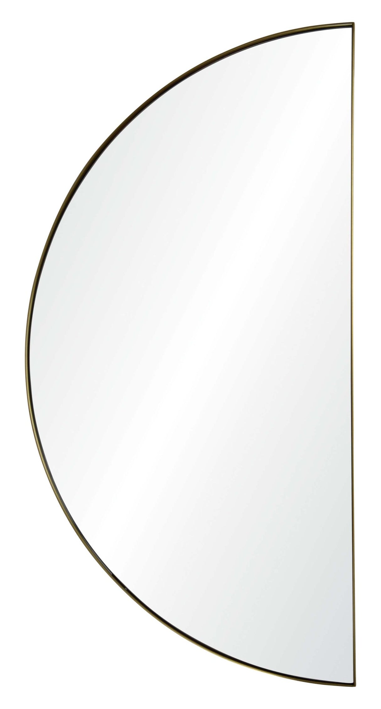 Halfmoon 20.5" W x 40" H x 1" D