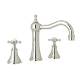 Georgian Era Widespread Lavatory Faucet With Column Spout