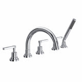 Lombardia? 5-hole Deck Mount Tub Filler With C-spout A2214lm