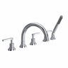 Lombardia? 5-hole Deck Mount Tub Filler With C-spout A2214lm