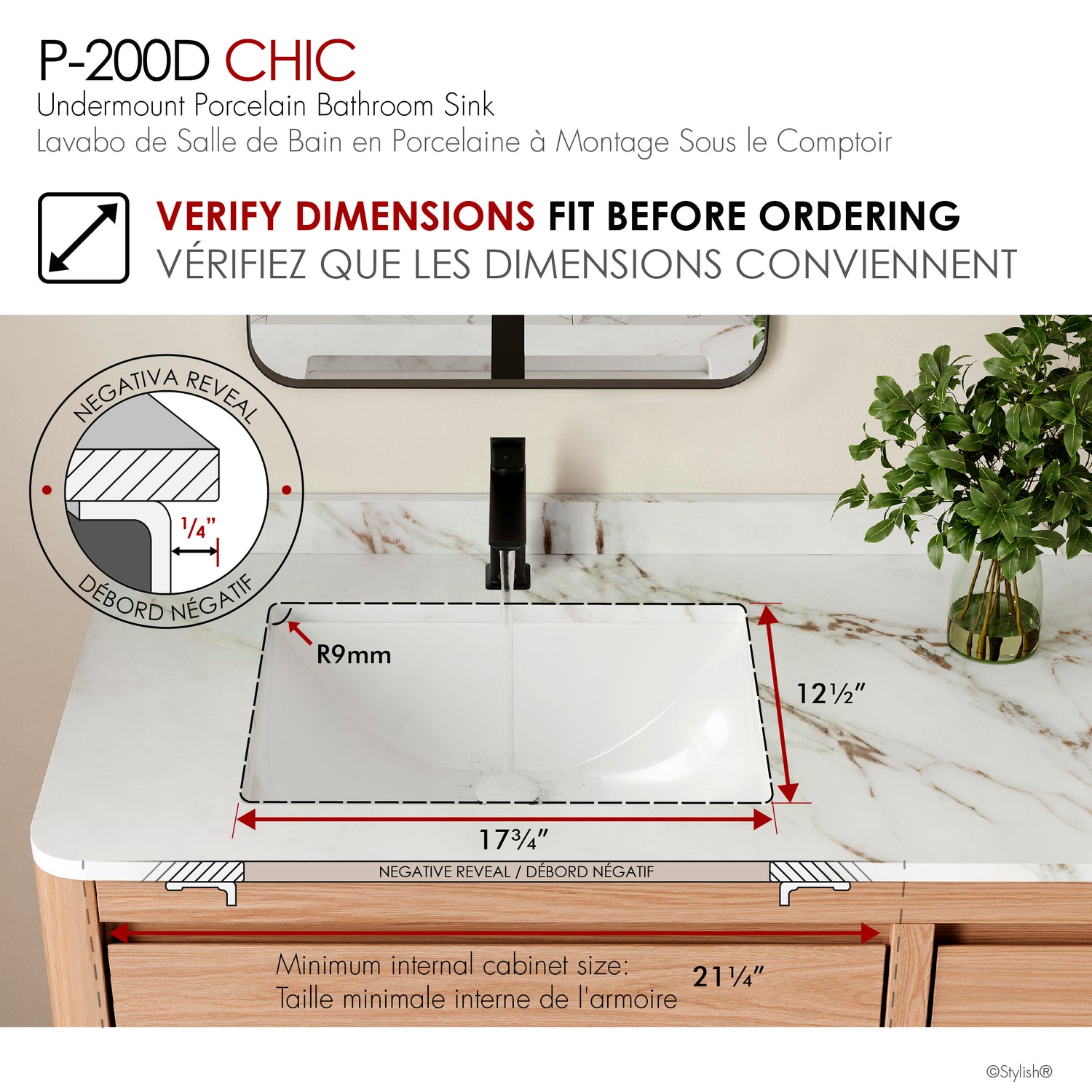 19" W x 13.38" D Porcelain Rectangular Vessel Sink with Ceramic Pop Up Drain